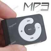 MP3 Clip Slim c/ entrada p/ cartão de memoria - preto